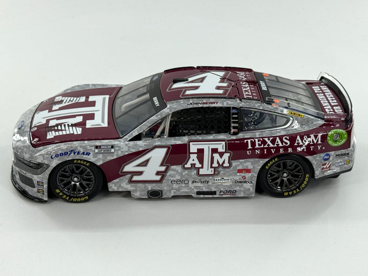 Josh Berry 2024 Texas A&M 1:24 Nascar Diecast