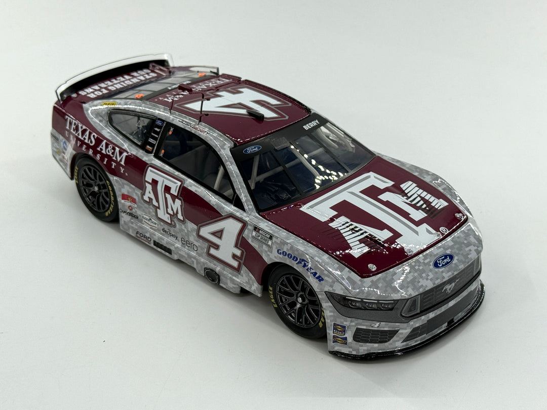 Josh Berry 2024 Texas A&M 1:24 Nascar Diecast