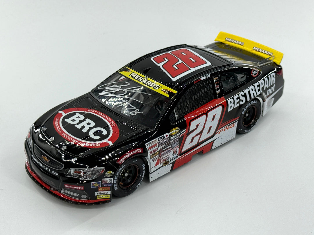 Brenden "Butterbean" Queen Autographed 2025 Best Repair Co.Daytona ARCA 2/15 Race Win 1:24 Nascar Diecast