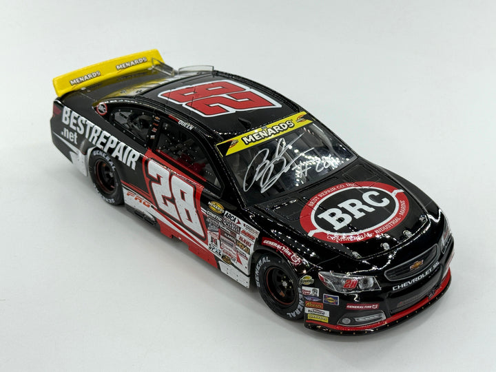 Brenden "Butterbean" Queen Autographed 2025 Best Repair Co.Daytona ARCA 2/15 Race Win 1:24 Nascar Diecast
