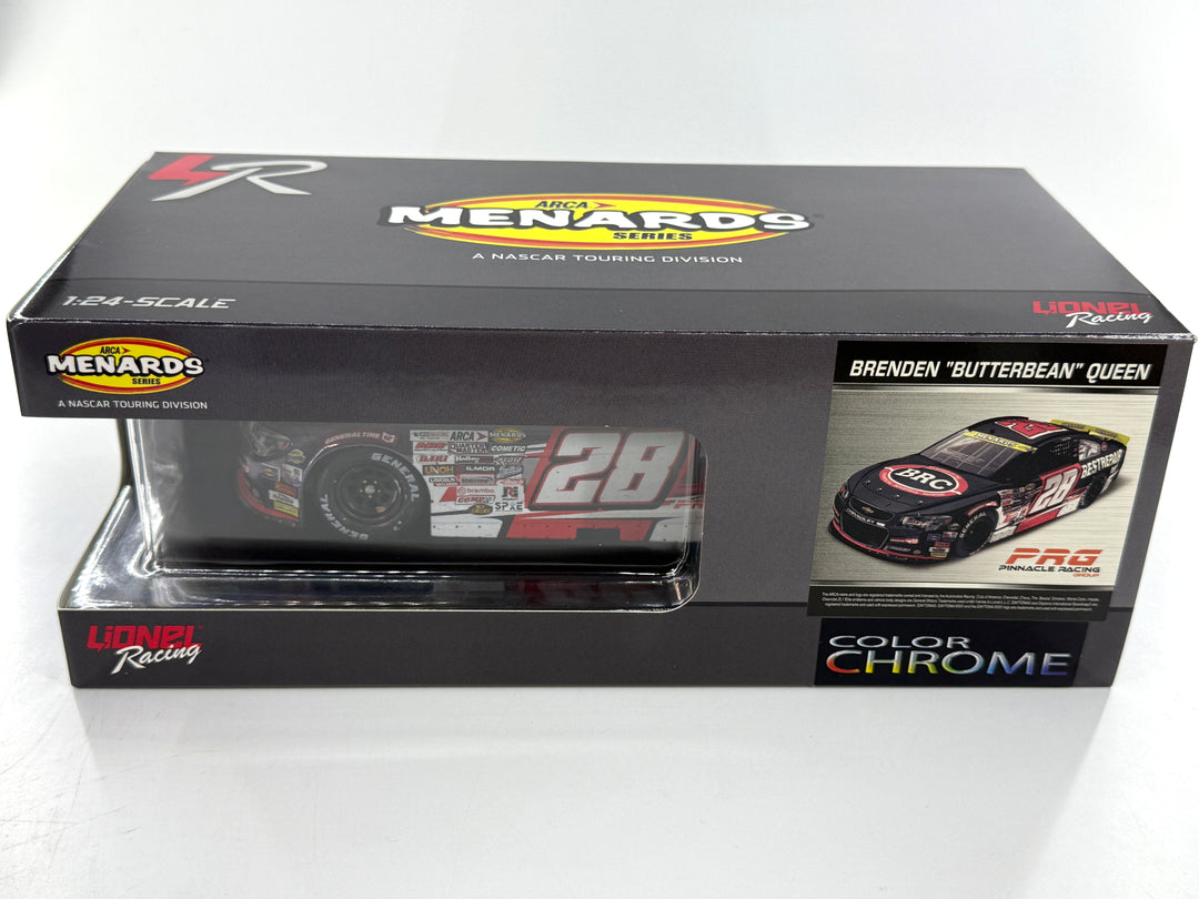 Brenden "Butterbean" Queen 2025 Best Repair Co. Daytona ARCA 2/15 Race Win 1:24 Color Chrome Nascar Diecast