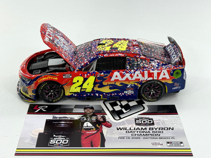 William Byron 2025 Axalta Daytona 500 Race Win 1:24 Elite Nascar Diecas