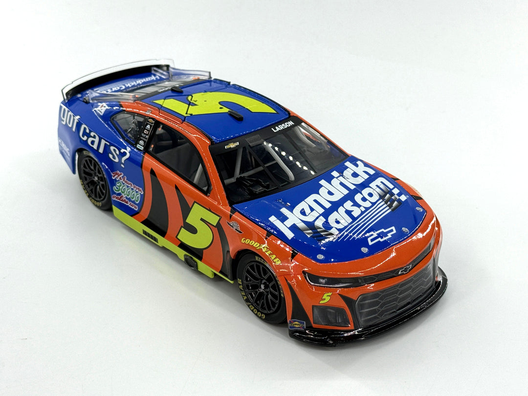 Kyle Larson 2025 Hendrickcars.com Throwback 1:24 Elite Nascar Diecast