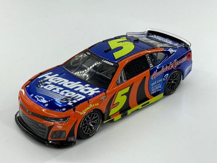 Kyle Larson 2025 Hendrickcars.com Throwback 1:24 Color Chrome Nascar Diecast