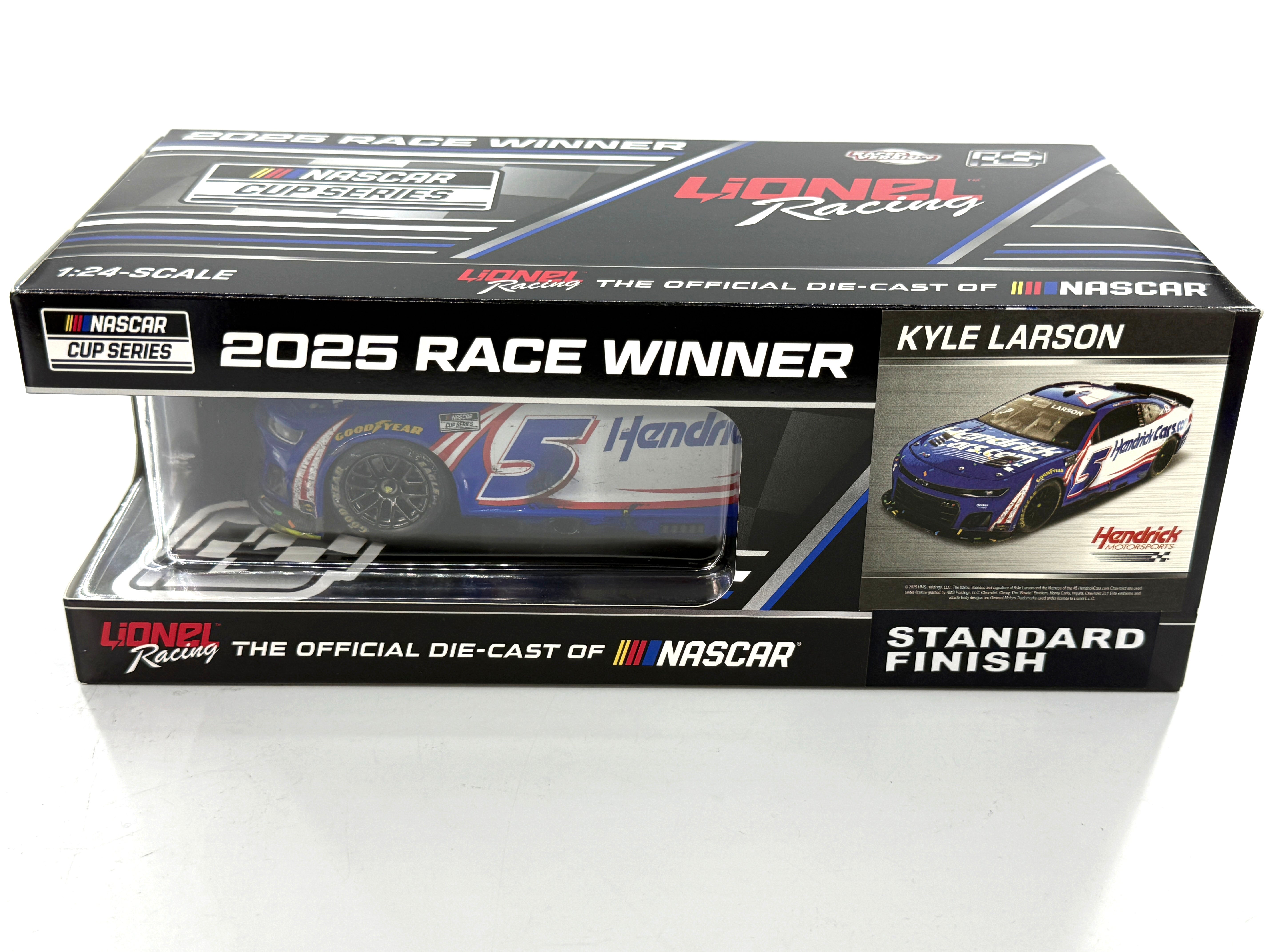 KYLE LARSON 2025 HENDRICKCARS.COM HOMESTEAD RACED WIN 1:24 NASCAR