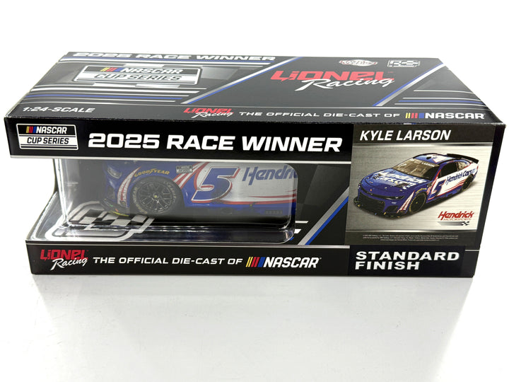 KYLE LARSON 2025 HENDRICKCARS.COM HOMESTEAD RACED WIN 1:24 ARC DIECAST