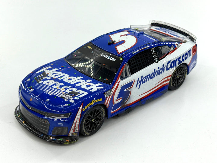 KYLE LARSON 2025 HENDRICKCARS.COM HOMESTEAD RACED WIN 1:24 ELITE DIECAST