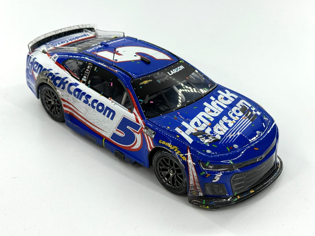 KYLE LARSON 2025 HENDRICKCARS.COM HOMESTEAD RACED WIN 1:24 ELITE DIECAST