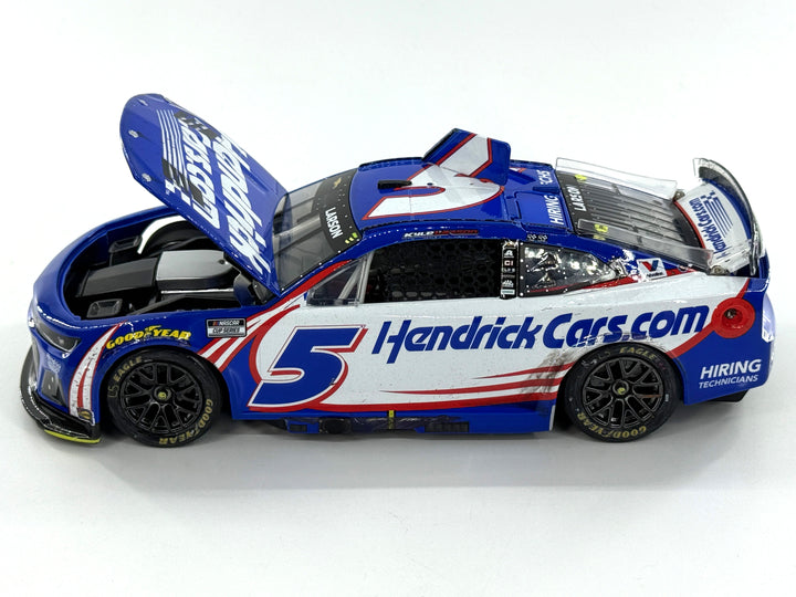 Kyle Larson 2025 Hendrickcars.com Bristol 4/13/25 Race Win 1:24 Elite Nascar Diecast