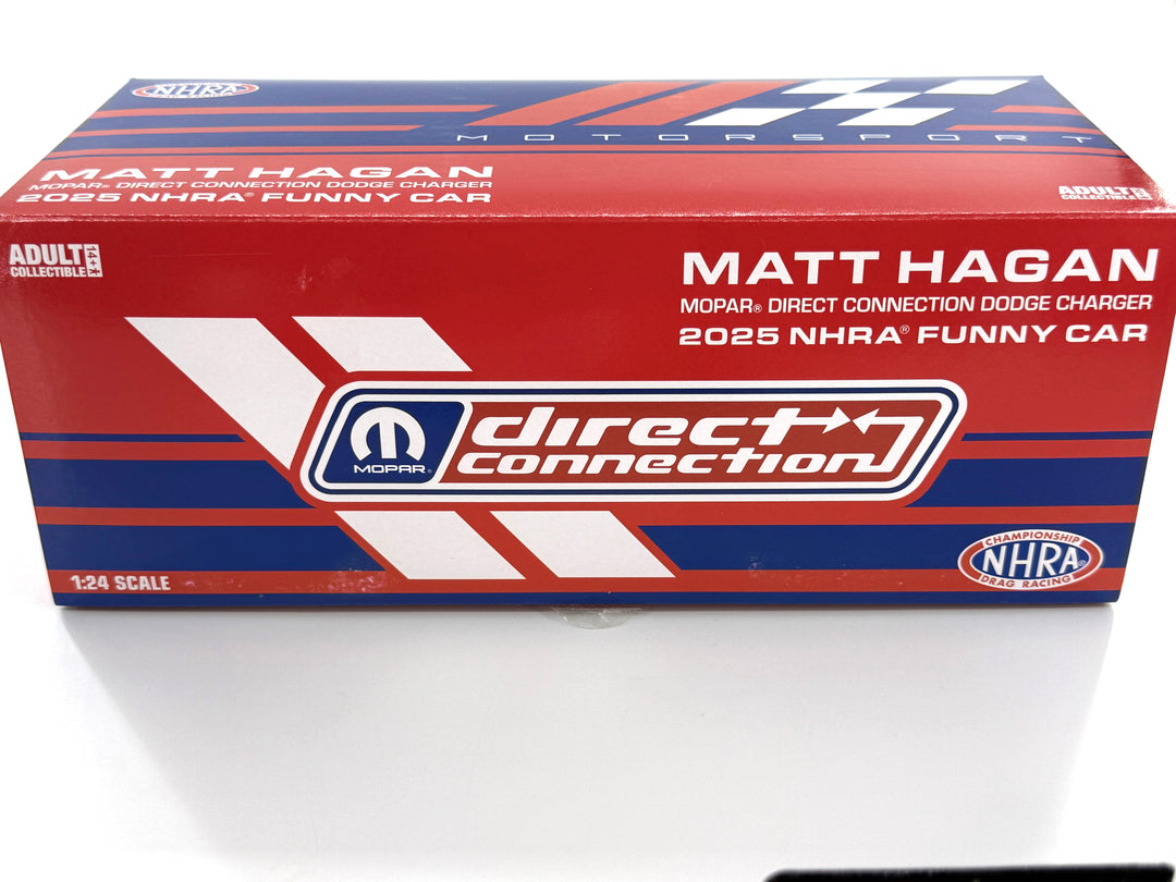 Matt Hagan 2025 Direct Connection Dodge Charger Funny Car 1:24 NHRA Diecast