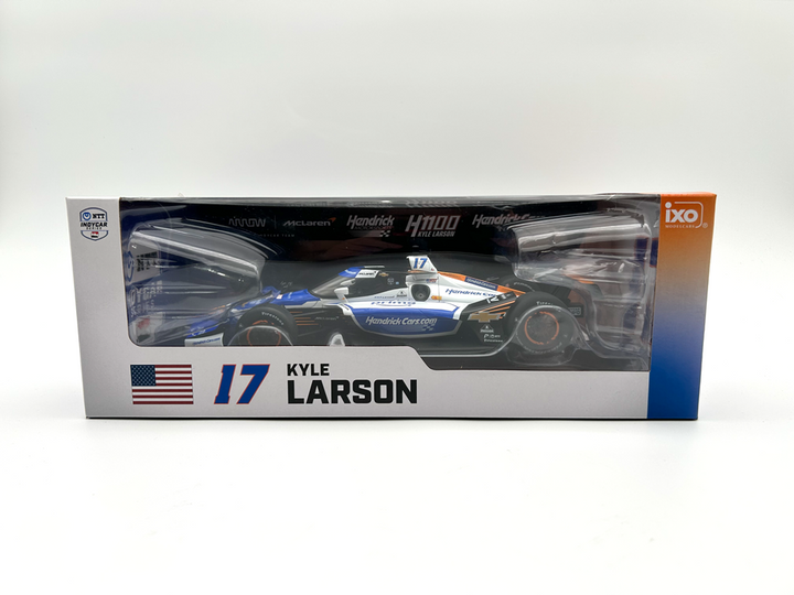 Kyle Larson #17 2025 HendrickCars.com - NTT IndyCar Series 1:18 Scale IndyCar Diecast