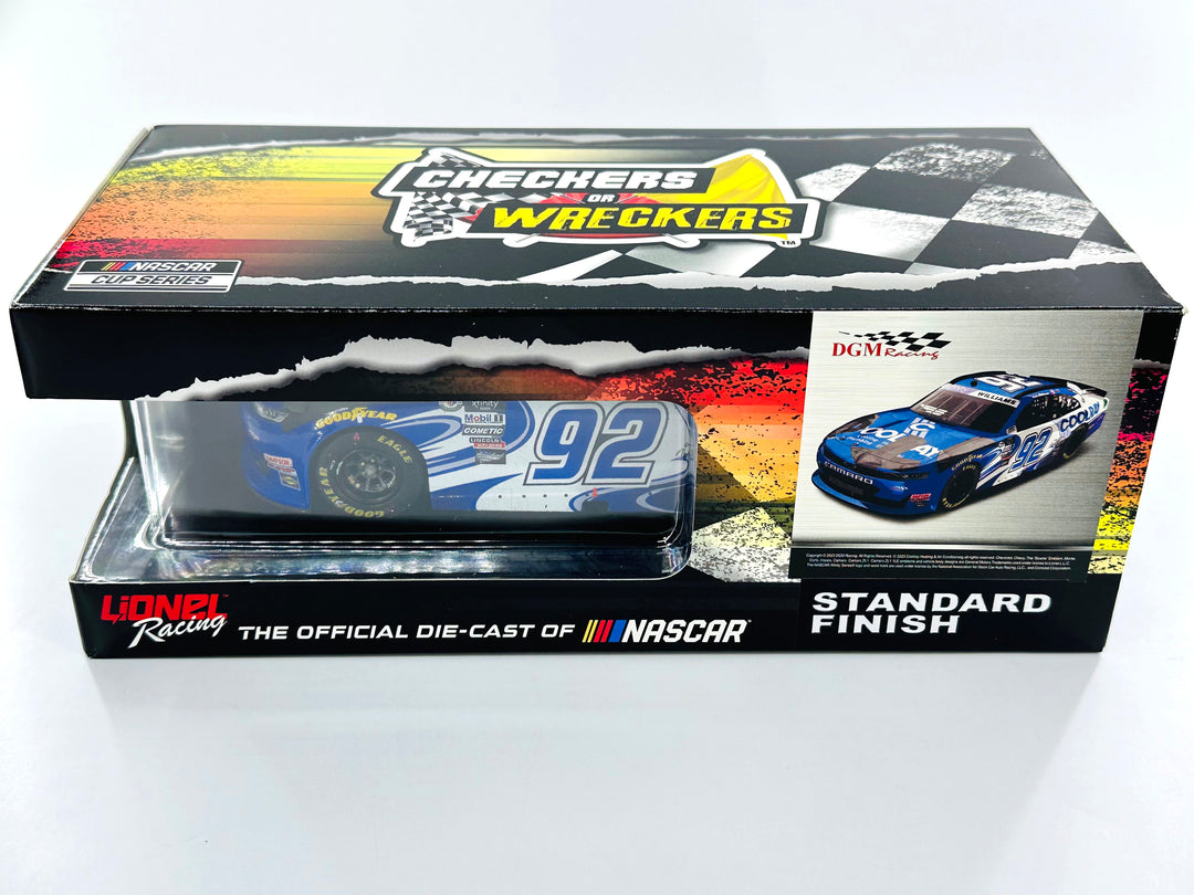 Josh Williams Autographed 2023 Coolray Atlanta 3/18 1:24 Checkers or Wreckers Nascar Diecast