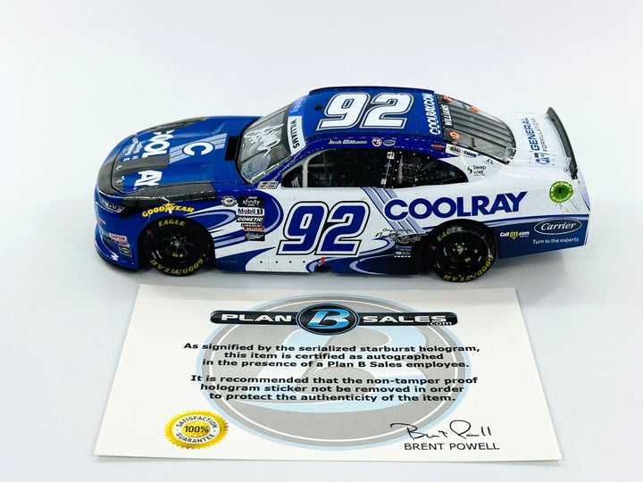 Josh Williams Autographed 2023 Coolray Atlanta 3/18 1:24 Checkers or Wreckers Nascar Diecast