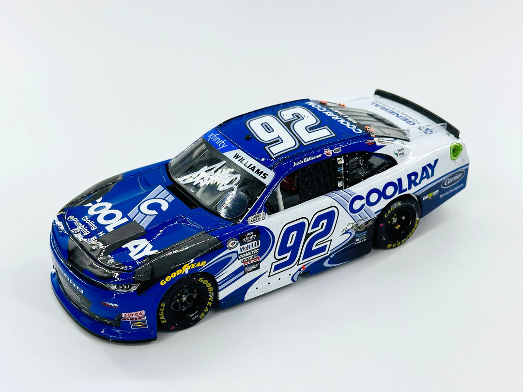 Josh Williams Autographed 2023 Coolray Atlanta 3/18 1:24 Checkers or Wreckers Nascar Diecast