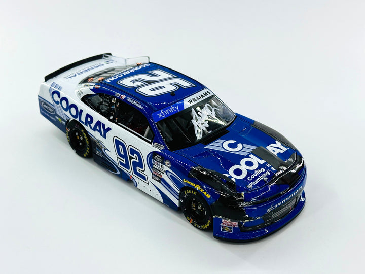 Josh Williams Autographed 2023 Coolray Atlanta 3/18 1:24 Checkers or Wreckers Nascar Diecast