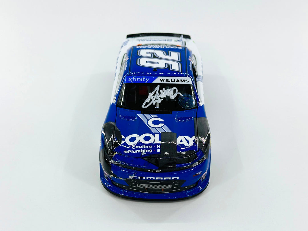 Josh Williams Autographed 2023 Coolray Atlanta 3/18 1:24 Checkers or Wreckers Nascar Diecast