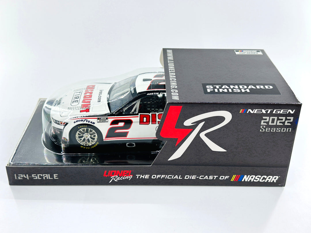 Austin Cindric 2022 #2 Discount Tire 1:24 Nascar Diecast