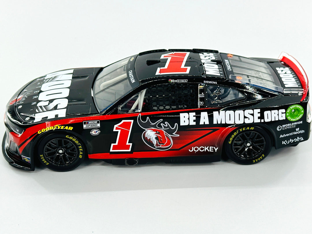 Ross Chastain 2023 Moose Fraternity 1:24 Nascar Diecast - FOIL NUMBER DIECAST