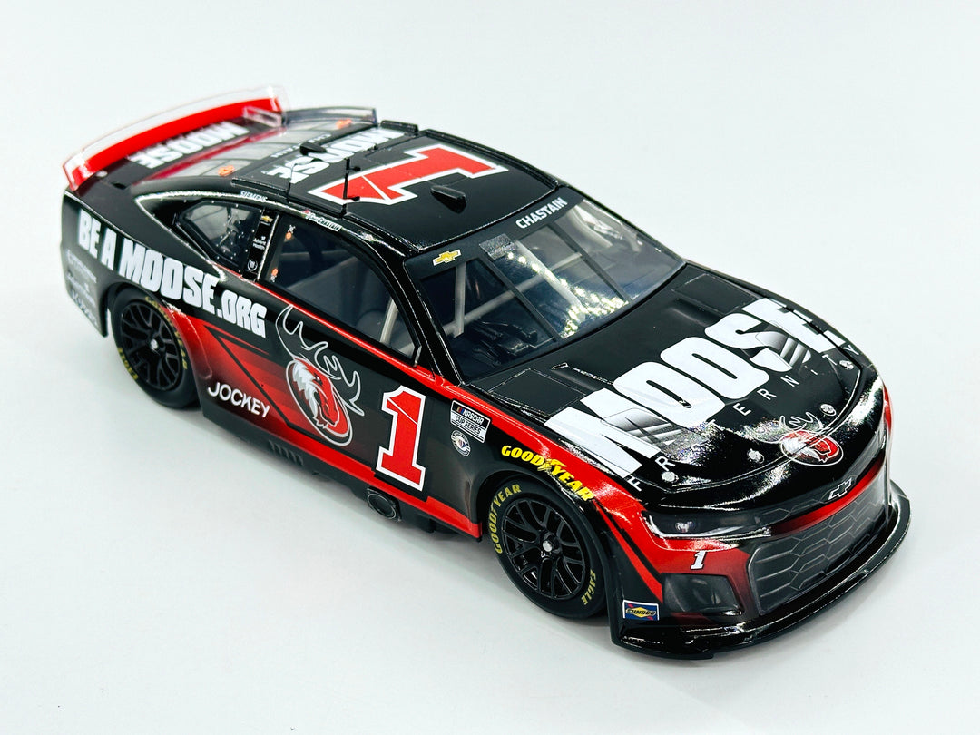 Ross Chastain 2023 Moose Fraternity 1:24 Nascar Diecast - FOIL NUMBER DIECAST