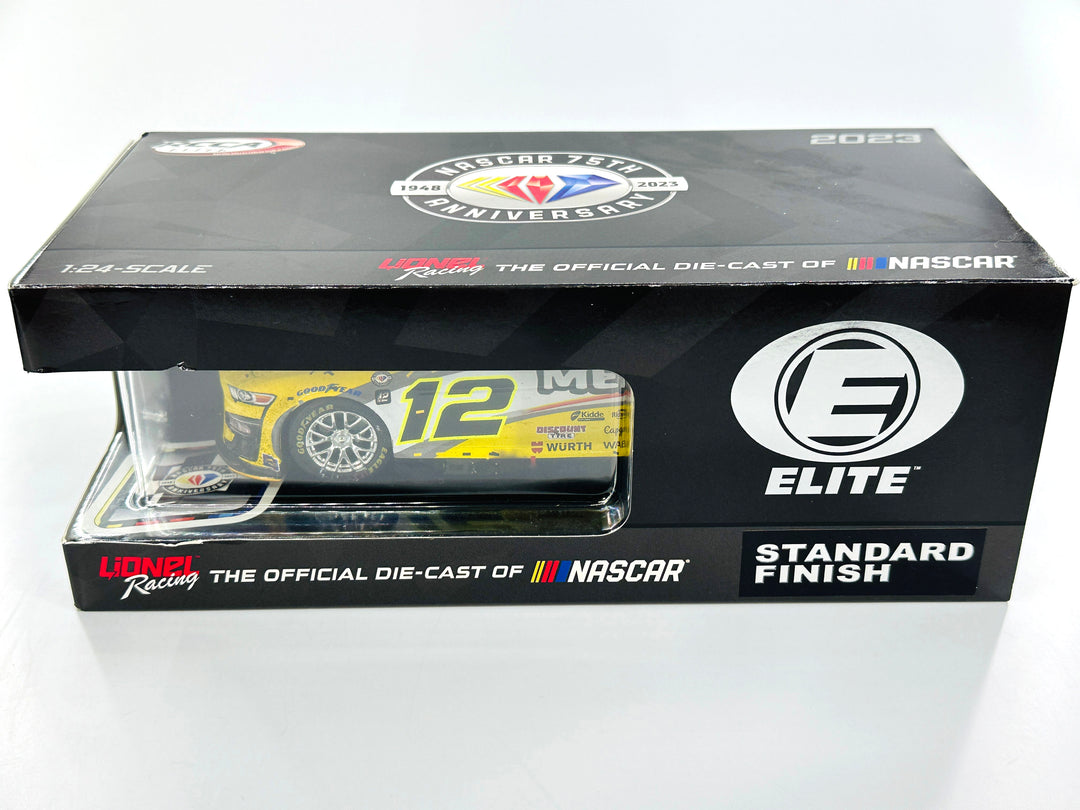 Ryan Blaney 2023 Pennzoil/Menards Talladega 10/1 Race Win 1:24 Elite Nascar Diecast