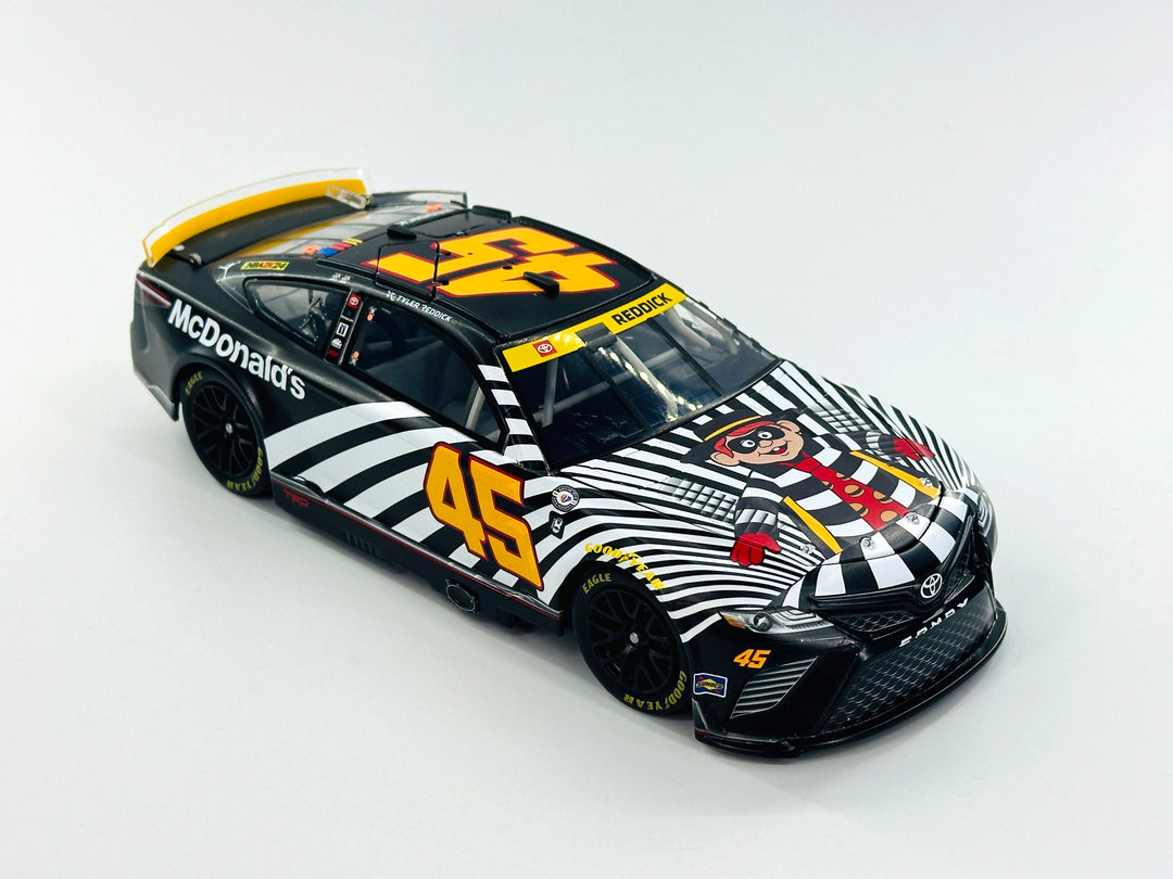 Tyler Reddick 2023 McDonald's Hamburglar 1:24 Elite Nascar Diecast