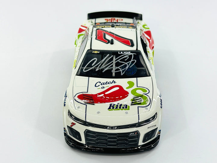 Corey Lajoie Autographed 2024 Chili’s “Catch a ‘Rita” 1:24 Nascar Diecast