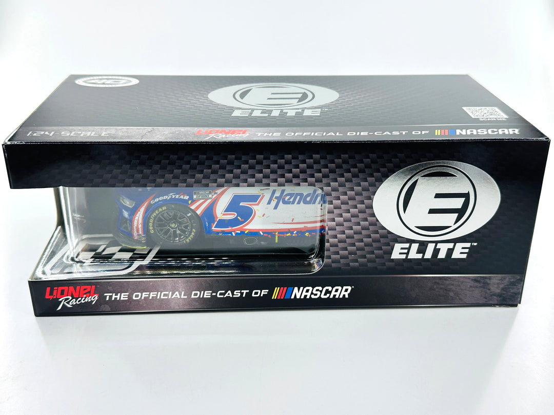 Kyle Larson 2024 Hendrickcars.com Las Vegas 3/3/24 Race Win 1:24 Elite Nascar Diecast