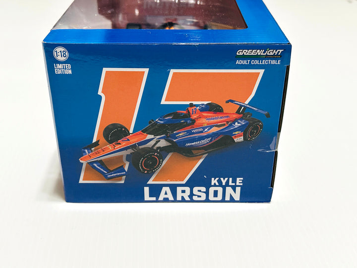 Kyle Larson #17 Hendrickcars.com, Arrow McLaren / 2024 Indianapolis 500 Rookie of the Year Edition - NTT IndyCar Series 1:18 Scale IndyCar Diecast