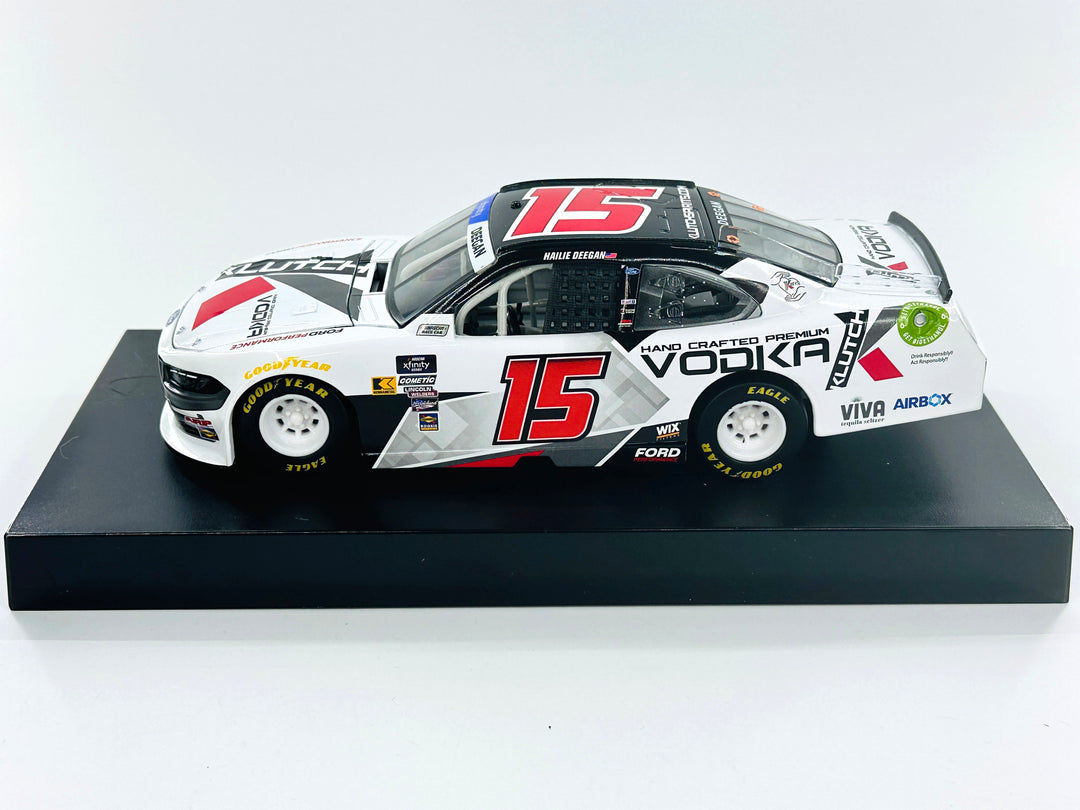 Hailie Deegan 2024 Klutch Vodka 1:24 Nascar Diecast - FOIL NUMBER CAR - Xfinity Series