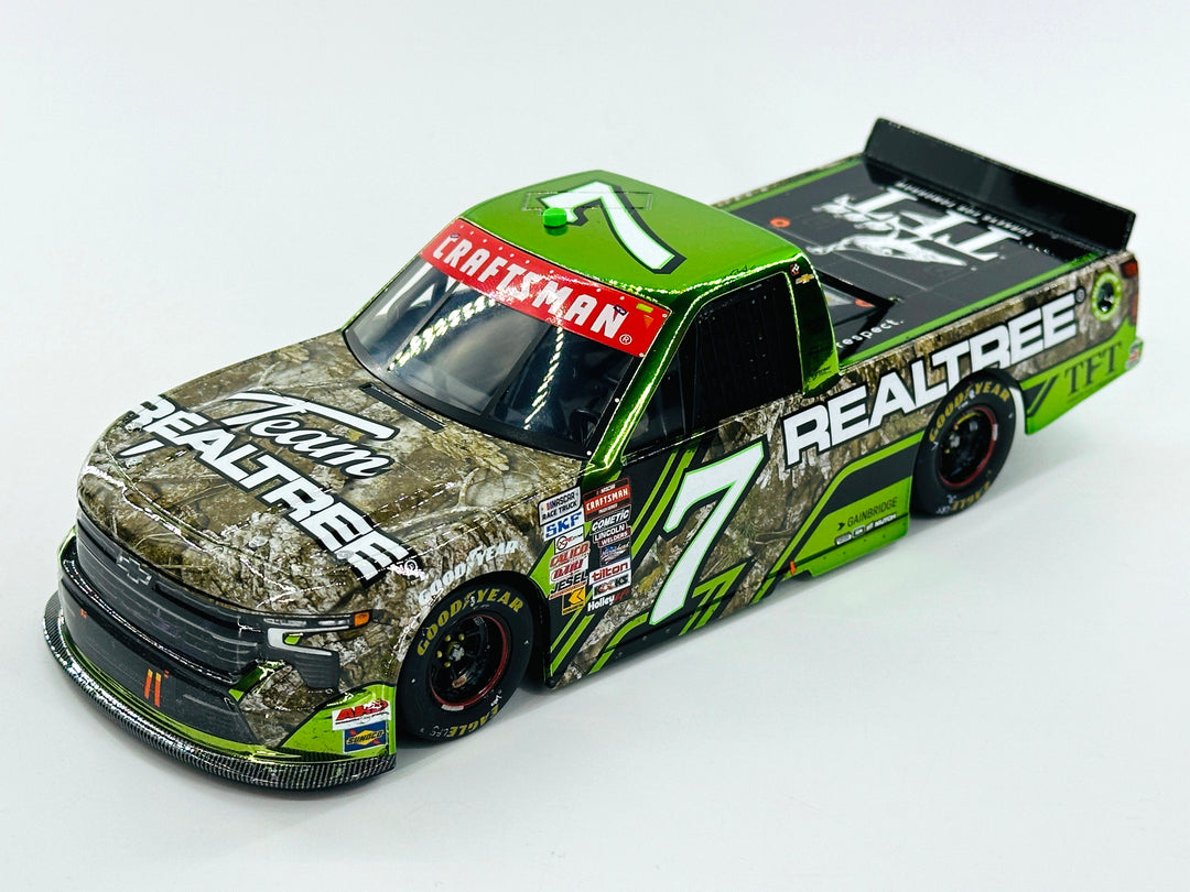 Kyle Busch 2024 Realtree Texas 4/12 Race Win 1:24 Color Chrome Nascar Diecast - Truck Series