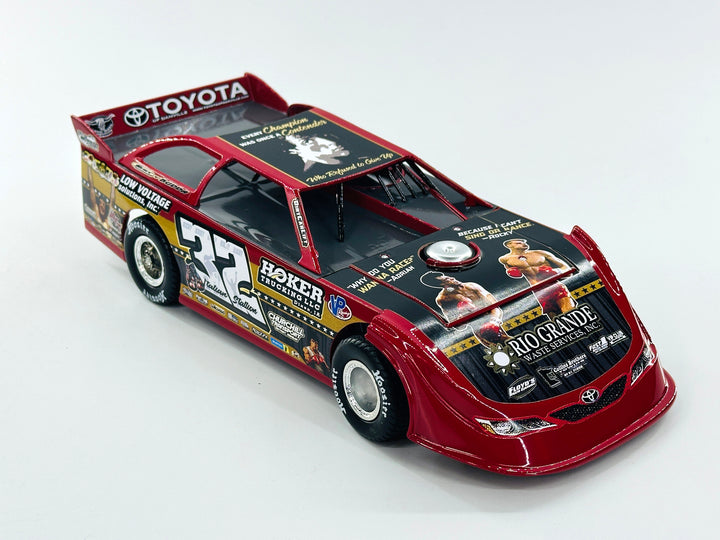 Bobby Pierce 2024 #32 World 100 Dirt Late Model 1:24 Diecast Car