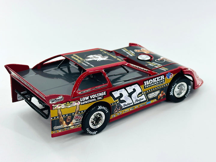 Bobby Pierce 2024 #32 World 100 Dirt Late Model 1:24 Diecast Car