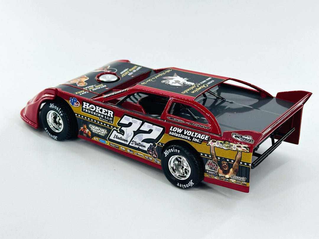 Bobby Pierce 2024 #32 World 100 Dirt Late Model 1:24 Diecast Car