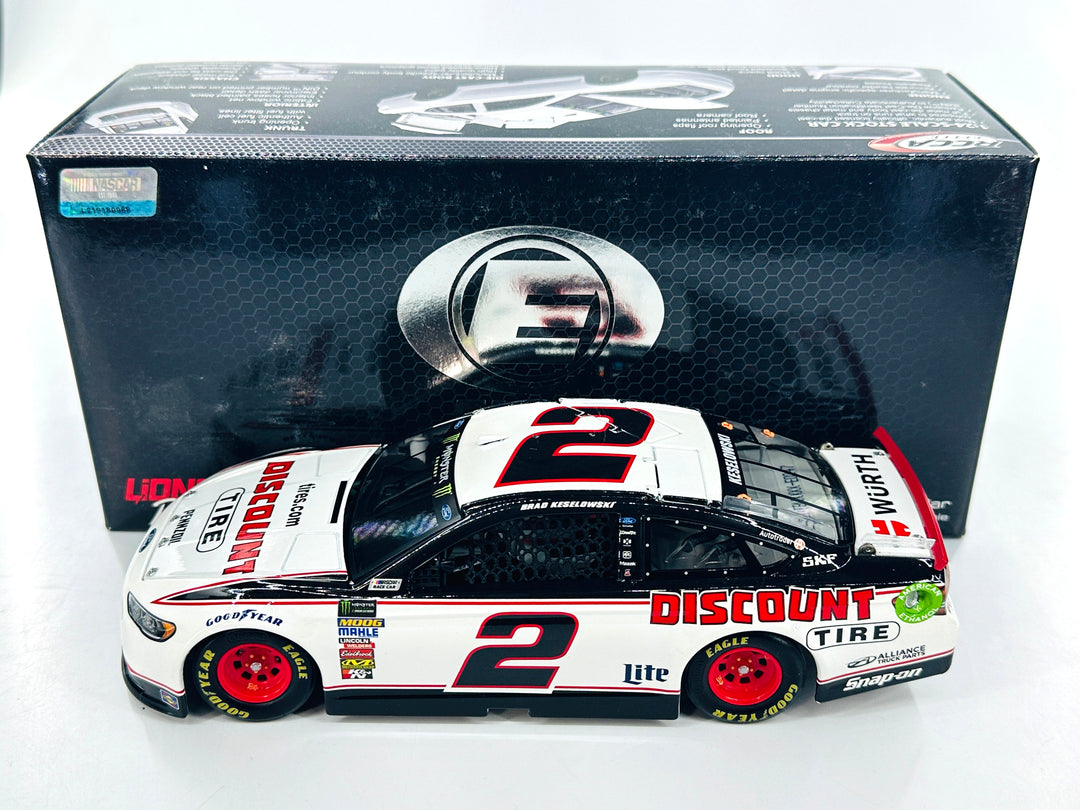 Brad Keselowski 2018 Discount Tire 1:24 Elite Nascar Diecast