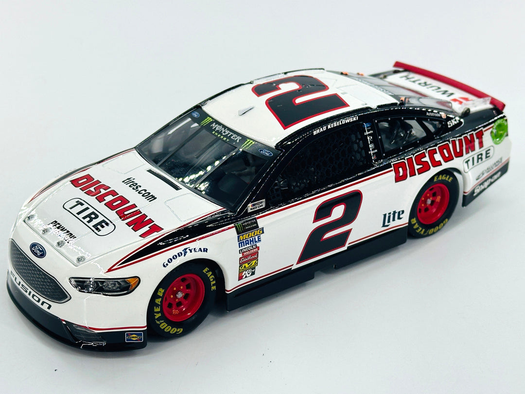 Brad Keselowski 2018 Discount Tire 1:24 Elite Nascar Diecast