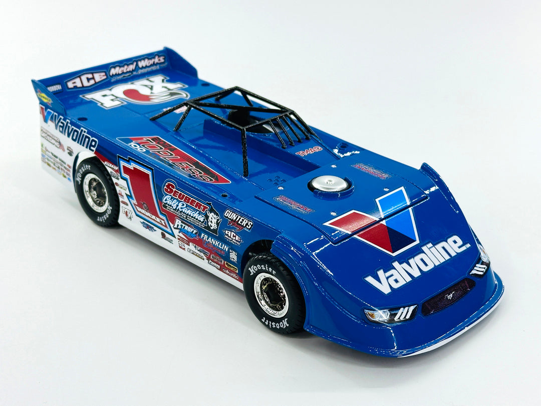 2024 Tim McCreadie #1 Topless 100 Winner Dirt Late Model 1/24 Diecast Car