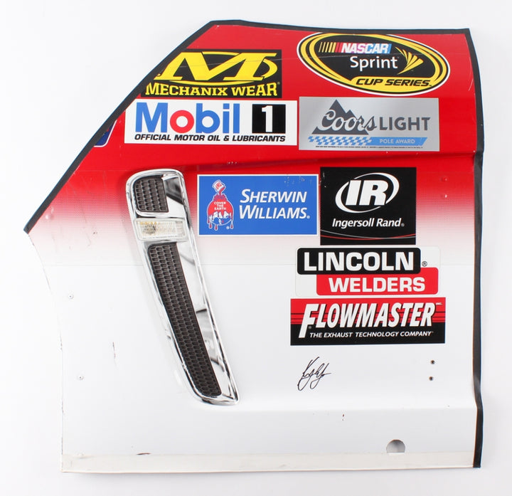 Kyle Larson Signed NASCAR 27" x 28" Race-Used Sheetmetal Cup Series Car Panel (PA COA)