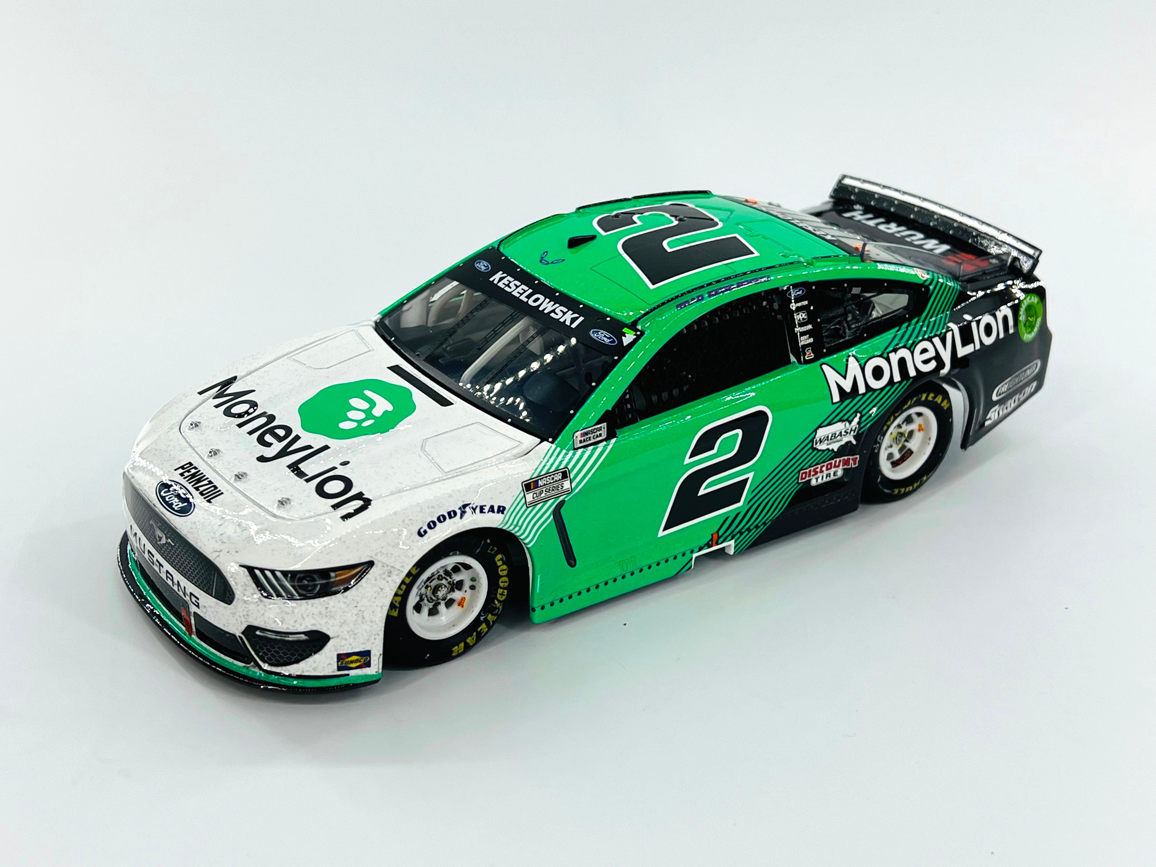 Brad Keselowski 2021 Money Lion Talladega Win 1:24 Nascar Diecast