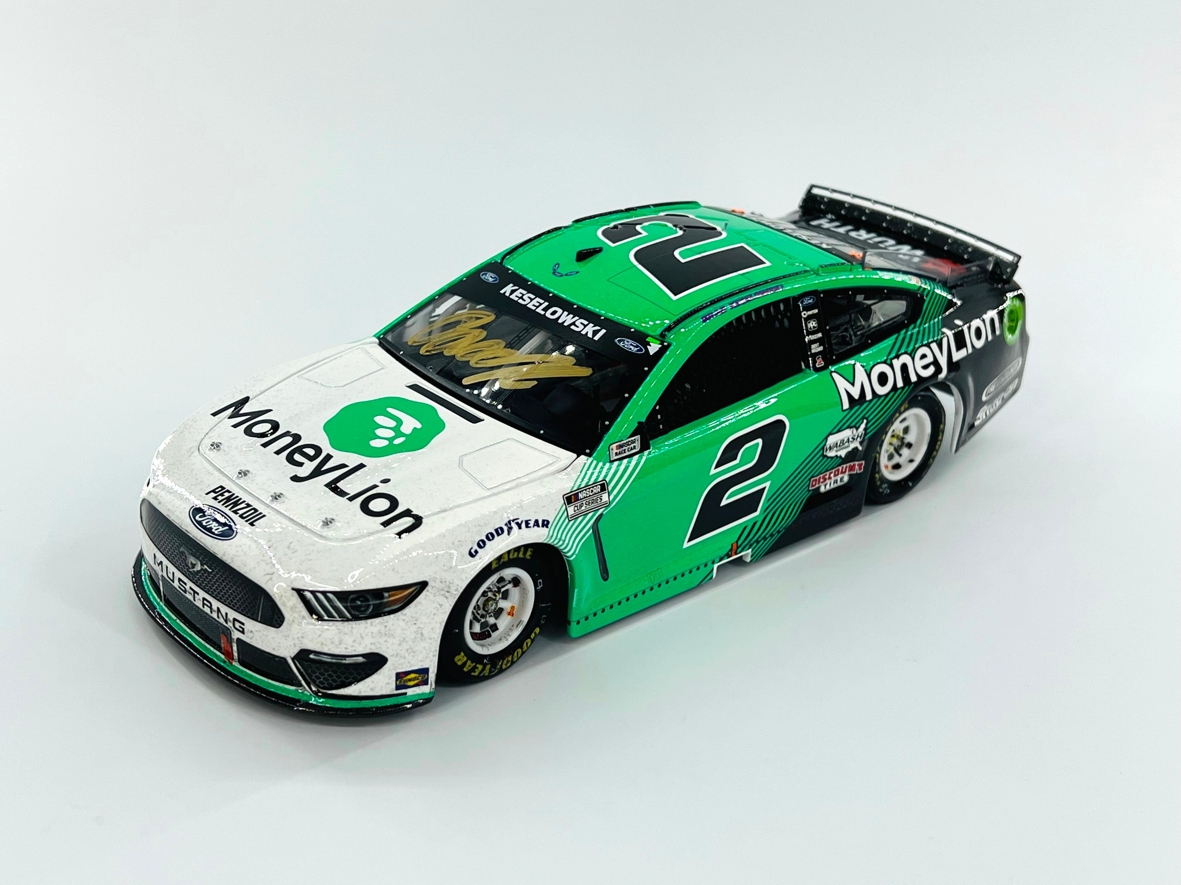 NASCAR 1/24 ケセロウスキー ダーリントンウィナー　サイン入り NASCAR 1/24 ケセロウスキー ダーリントンウィナー サイン入り