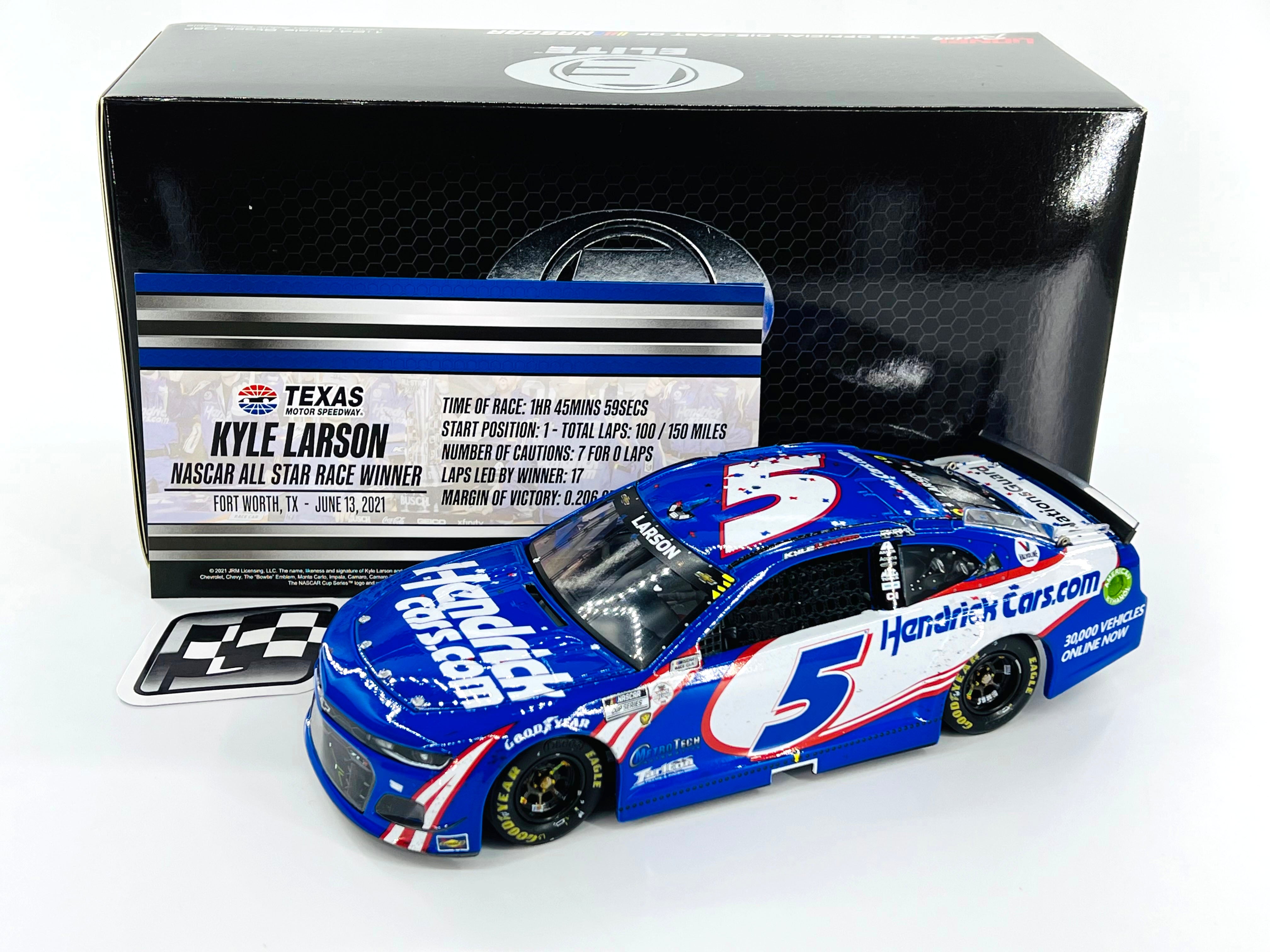 Kyle Larson 2021 Texas All-Star Win 1:24 2024