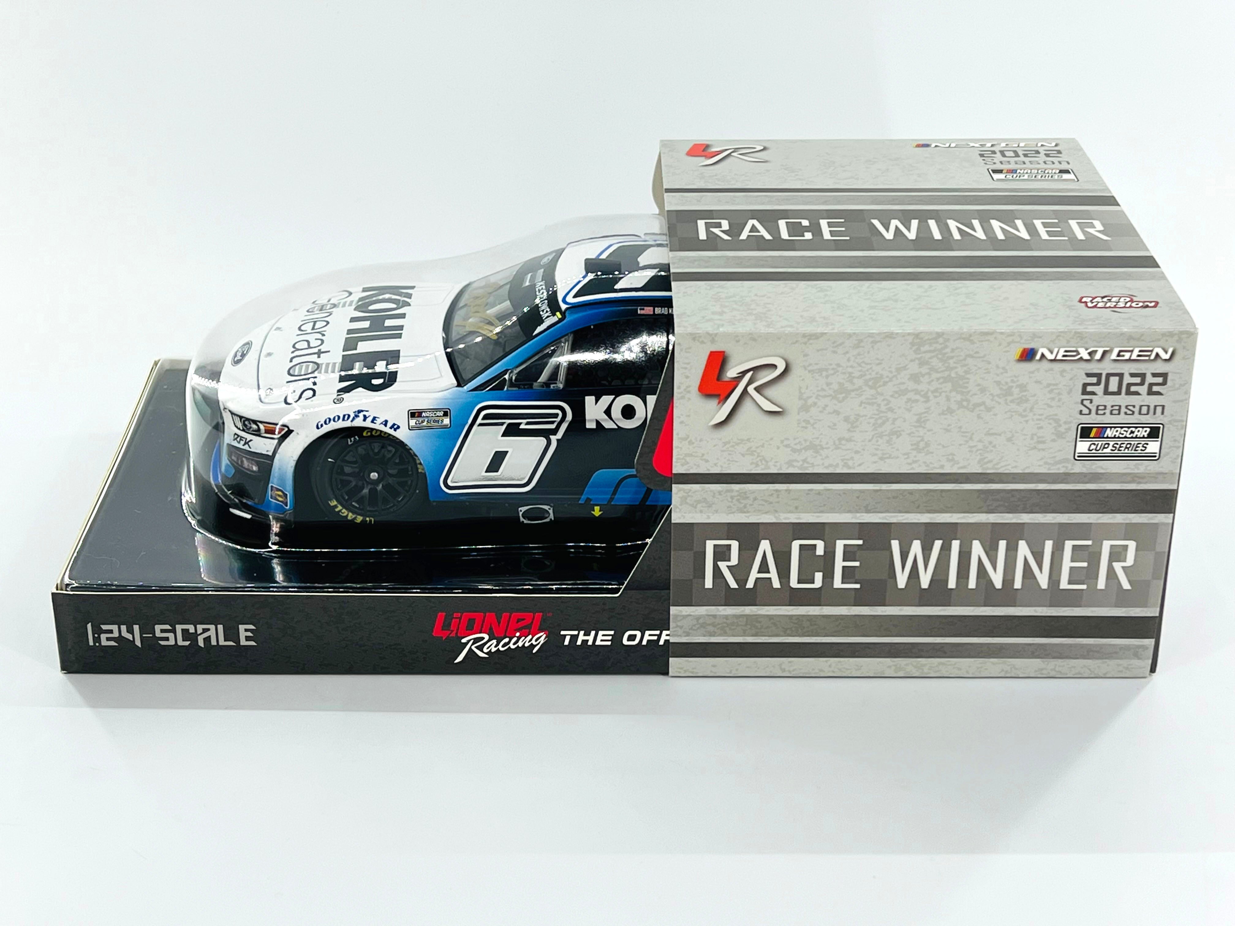 NASCAR 1/24 ケセロウスキー ダーリントンウィナー　サイン入り NASCAR 1/24 ケセロウスキー ダーリントンウィナー サイン入り