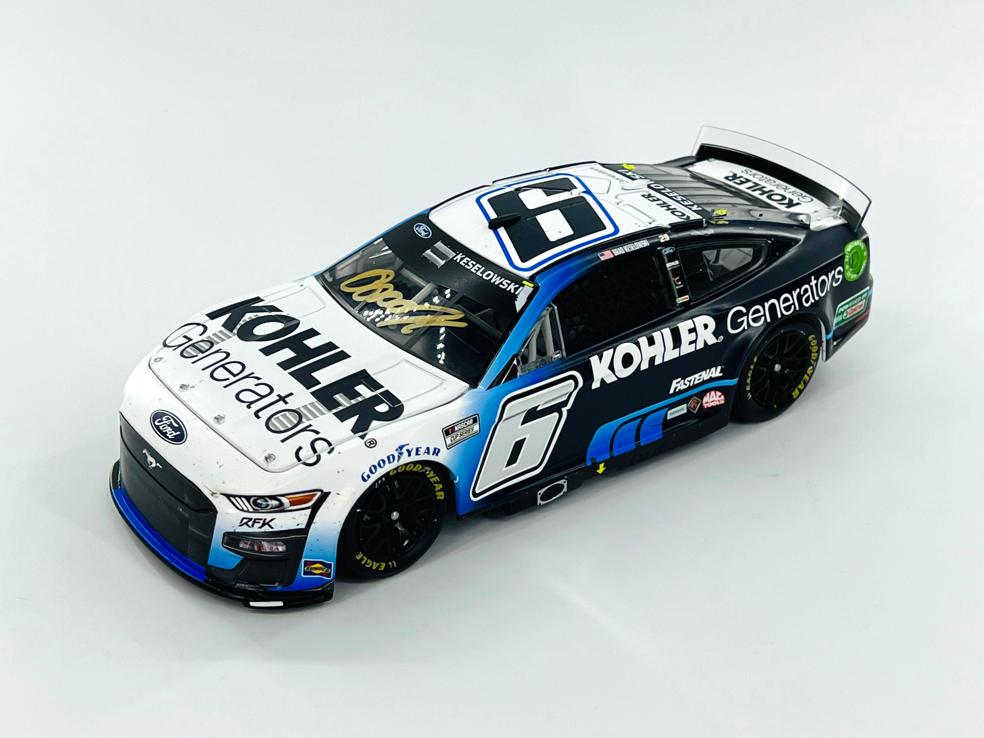 Brad Keselowski Autographed 2022 Kohler Generators Duel 1 at